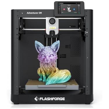 Imagem de Impressora 3D FLASHFORGE Adventurer 5M com Velocidade Máxima de 600mm/s e Estrutura de Metal Core XY