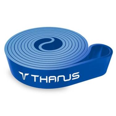 Imagem de Super Band Extra Forte - Faixa Elástica Extensor Cross Training AZUL - 1050mm (comp.) x 5mm (espessura) x 64mm (larg.) - Elastico para exercicio fisioterapia