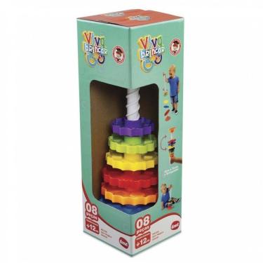 Imagem de Brinquedo Educativo Giro Mágico 08 Pçs. - Dismat
