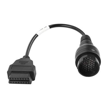 Imagem de Cabo de diagnóstico de conector adaptador Obd2 de 38 pinos a 16 pinos para caminhão, obd
