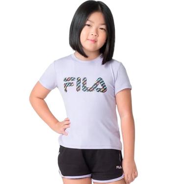Imagem de Camiseta Fila Letter Slim Infantil
