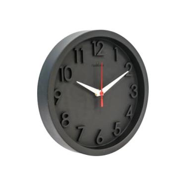 Imagem de Relogio de Parede, Pilha Inclusa, Relógio de Parede Decoração Cozinha Sala 3d, 24×4cm(PRETO)