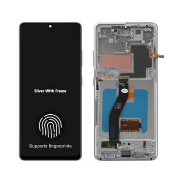 Imagem de Substituição De Tela AMOLED LCD Touch Digitizer Para Samsung S21 Ultra