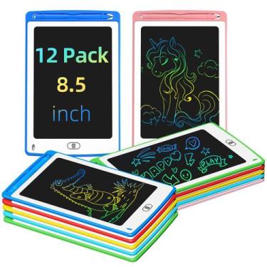 Imagem de Tablet de escrita LCD TQU colorido Doodle Board de 8,5 polegadas para 