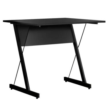 Imagem de Mesa Para Computador Escrivaninha Zetta 90cm Preto - Fit Mobel