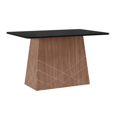 Imagem de Mesa Para Sala De Jantar Líbia 1,35 X 0,90 Amêndoa