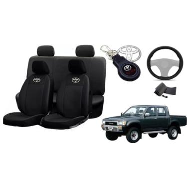 Imagem de Capa de couro para o banco hilux 1991-2003 proteção impermeável