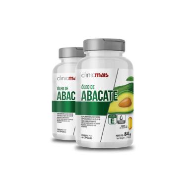 Imagem de Kit 2 óleo De Abacate Clinic Mais 60 Cápsulas 1000mg 84g