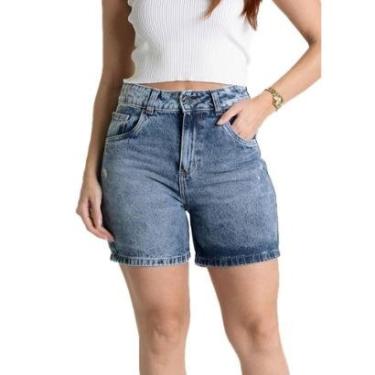 Imagem de Shorts Jeans Sawary - 281682 - Azul 40-Feminino