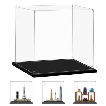 Imagem de LILIKAKA Vitrine Para Lego 31214 Love, 21044 Paris, 21028 Nova York Ou 75306 Imperial Probe Droid, 11,8 X 5,9 Polegadas (30 15 30 Cm), Proteja Seus Itens Colecionáveis Da Poeira Com Uma Transparente