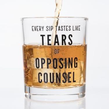 Imagem de Presentes de advogado para homens, agradecimento, presente exclusivo para homem e mulher, futuro advogado, graduação de estudante de direito, advogado, aniversário, Natal, copo de vidro de uísque