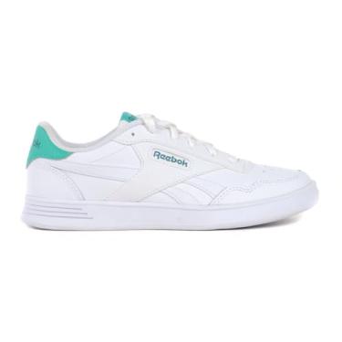 Imagem de Reebok Tênis feminino Court Advance Branco/Verde 100202593, 40