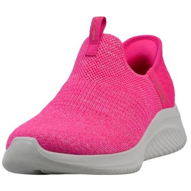 Imagem de Skechers Tênis feminino Hands Free Slip Ins Ultra Flex 3.0 Smooth Step, Rosa choque, 40
