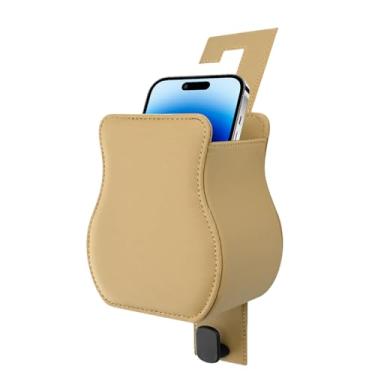 Imagem de Porta-bebidas para carro, organizador de banco traseiro – Caixa de couro para organização e armazenamento para garrafa de água, chaves de telefone, , veículo, sedan, caminhão, trailer, viagem