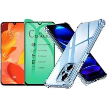 Imagem de Capa + Película de Cerâmica 9D Flexível Para Xiaomi Redmi A3