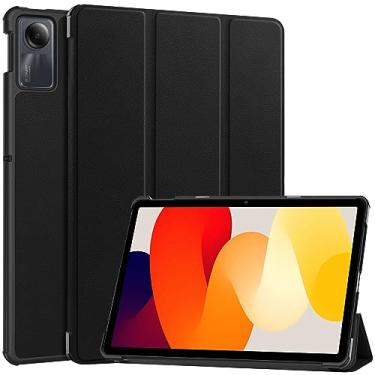 Imagem de Vakarey Capa para tablet Xiaomi Redmi Pad SE 11 polegadas 2023, preta