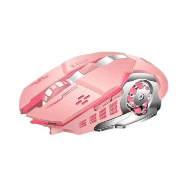 Imagem de Mouse Gamer Sem Fio Bluetooth Com Retroiluminação RGB 3600 DPI Silenci