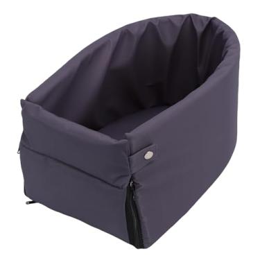 Imagem de Generic Assento de Carro para Cachorro Com Console Central, Porta-animais de Estimação Portátil Dobrável à Prova D'água para Cães Pequenos e Gatos, Com Capa Lavável Removível e Corda de