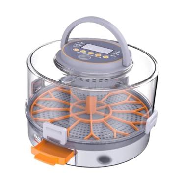 Imagem de Bothyi Incubadora digital de ovos para incubação, mesa de viragem automática de ovos com tanque de água, chocadeira automática para aves, viradora de para, para 12 Ovos