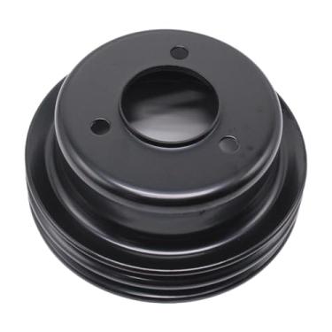 Imagem de JicSuXi Polia da cambota com 2 canais em aço, montagem profissional, acessórios para automóveis, substituição da polia cambota para motores 289 e 302