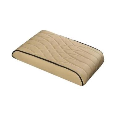 Imagem de Capa Protetora Para Apoio De Braço De Carro Em Couro Nappa Com Almofad