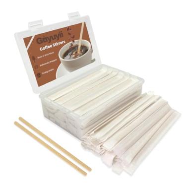 Imagem de 10 unidades de agitadores de café reutilizáveis - agitadores de café prata de aço inoxidável de 19 cm com pequenas pás retangulares - palitos de metal para misturar coquetéis, bebidas, leite, sucos, casa, bar, festa