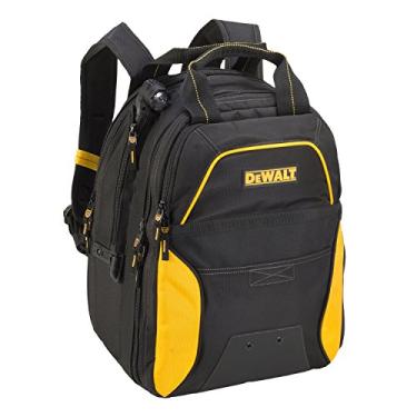 Imagem de DEWALT Mochila de Ferramenta com 33 Bolsos, Iluminada USB e Carregamento de Bateria