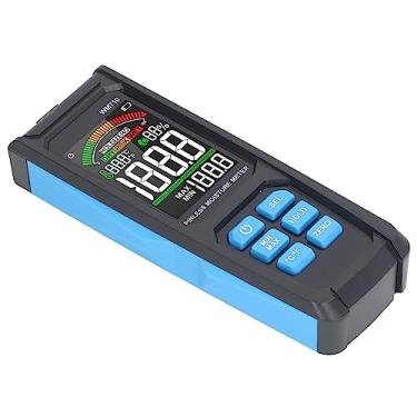 Imagem de KIMISS Medidor Sem Pino Não Destrutivo - Detector Digital de Madeira Com Tela Colorida de 3 Polegadas para Medição Precisa de Umidade de Parede Em Materiais de Construção