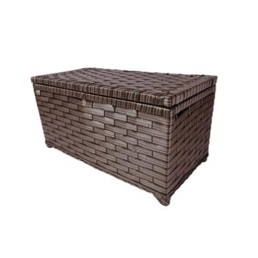 Imagem de Baú Roupeiro Organizador em Fibra Sintética – Para Roupa Suja e Brinquedos 60x30x30 cm(Argila)