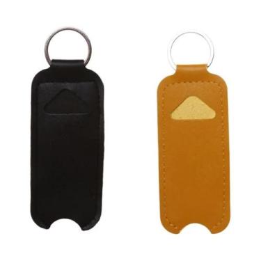 Imagem de Capa Protetora Portátil De Couro PU Para Chaveiro, Para Protetor Labia