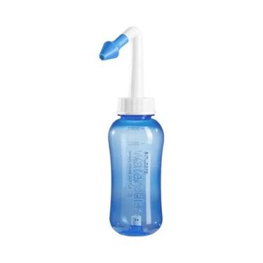 Imagem de Frasco De Lavagem Nasal De 300ml 500ml Irrigador Nasal Limpeza Waterpu