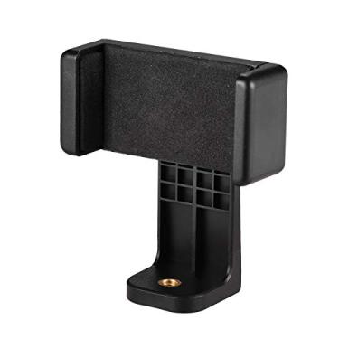 Imagem de Suporte de Clamp para Smartphone com Detachável Adaptador Telefone Rotativo 360 Três Roscas 1 4 Tripé Bastão Selfie Compatível e Celulares Android