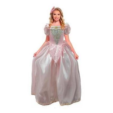 Imagem de Fantasia Princesa Aurora Bela Adormecida Adulto de Luxo Com Tiara - Fa