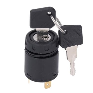 Imagem de Hilitand Interruptor de Ignição de Partida, Interruptor de Ignição Universal Com Chave para Trator, Empilhadeira, Veículo de Construção, Três Rodas Agrícolas