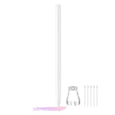 Imagem de Caneta de substituição para Galaxy Tab S9 FE S para Samsung Galaxy Tablet S9 FE Stylus – Comando Aéreo, Atração Magnética, Compatível com Tablet S9 FE/S10 FE Caneta Stylus (Bege)