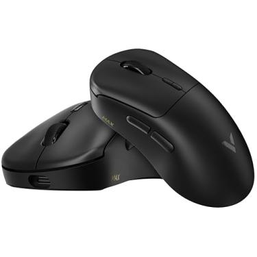 Imagem de Rapoo Mouse para jogos sem fio leve VT MAX, sensor PAW3950, vida útil da bateria 750H, sondagem de 8K, 45K DPI, modo duplo 2,4G/USB-C, mouse de desempenho de nível de esportes para PC/Mac (VT3 MAX