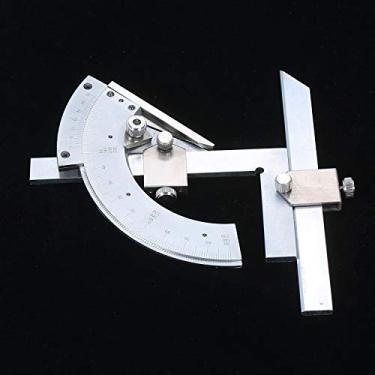 Imagem de Protraktor Universal de Aço Carbono 0-320 Régua Medição com Caixa para Construção Fabricação Armários e Carpintaria