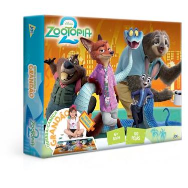 Imagem de Toyster - Zootopia 2 - Quebra-Cabeça de Chão 120 Peças - 6 Anos - Disney - JAK