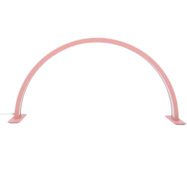 Imagem de Luminária Meia Lua Estética de Mesa para Spa e Salão de Beleza - 3 Tons Ajustáveis, Iluminação Ideal para Limpeza de Pele, Tratamentos Estéticos e Ambientes Relaxantes (Rosa)