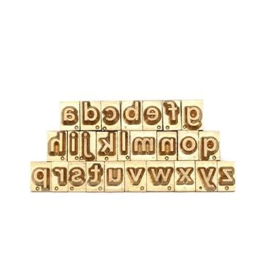 Imagem de WUTA Ferramentas de estampagem de latão, letras flexíveis, números, alfabetos, símbolos, personagens, moldes, joias de couro, ferramentas de estampagem de metal para máquina de estampagem a quente