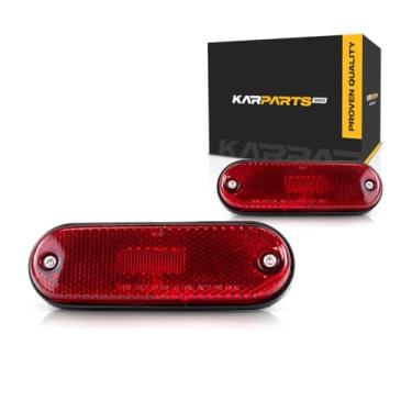 Imagem de Para 1996 1997 1998 1999 2000 Toyota RAV4 Par de luz marcador lateral traseira do lado do motorista e do passageiro certificado DOT TO2860109 TO2861109 - Substitui 81760-42010 81750-42010 |