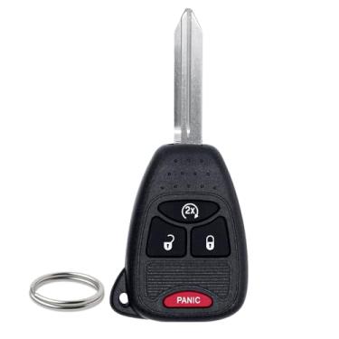 Imagem de Substituição do controle remoto de entrada sem chave compatível com Jeep Wrangler 2009-2018 2010-2017 Compass Patriot Car Controle remoto de partida sem chave OHT692713A