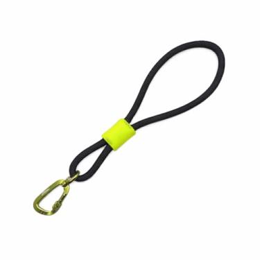 Imagem de Guia De Corda Curta Preta com Verde Adestramento Treinamentos Cães