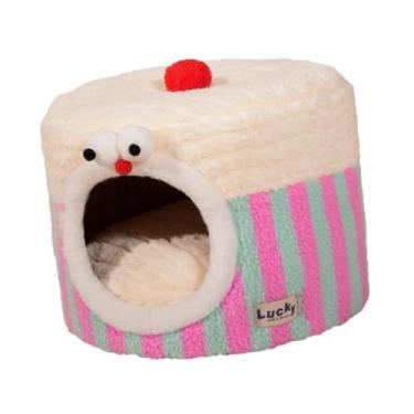 Imagem de Stgfyxgs Casinha para Gatos, Abrigo para Gatos, Tenda-caverna Macia, Cama Semi-fechada para Cães, Filhotes, Gatos E Gatinhos, M