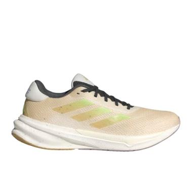 Imagem de adidas Tênis masculino Supernova Stride, Areia cristalina/verde cintilante/aveia, 45