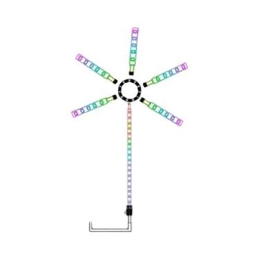 Imagem de Fita LED RGBIC Inteligente Bluetooth Com Efeito De Fogos De Artifício,