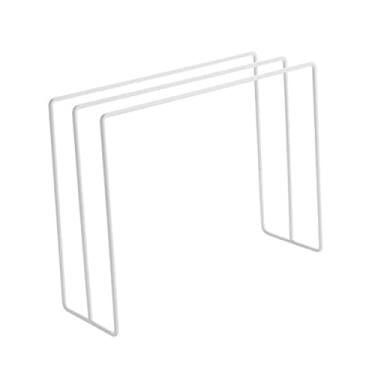 Imagem de Generic Rack de Secagem de Pano de Prato de Bancada de Cozinha Suporte de Toalha de Ferro para Armazenamento e Secagem Organizados para Pia de Banheiro de Cozinha Rack Independente à Prova de (Branco)