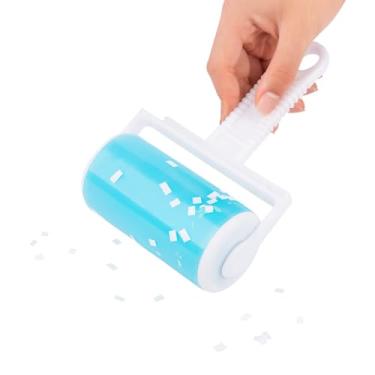 Imagem de Rolo Tira Pelos Lavável Reutilizável – Removedor de Pelos de Pet, Cabelo e Poeira para Roupas, Sofá e Estofados