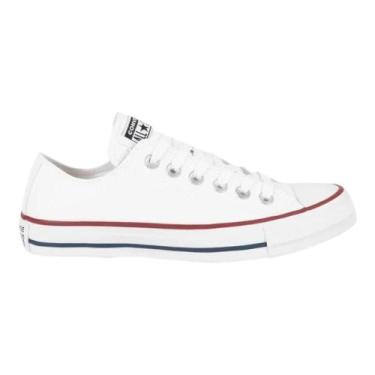 Imagem de Tênis All Star Ct04500001 Chuck Taylor Branco/Vermelho/Marinho - Conve