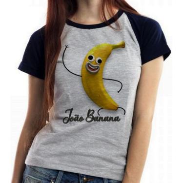 Imagem de Baby look blusa feminina ou Camiseta unissex João Banana - Empório Dut